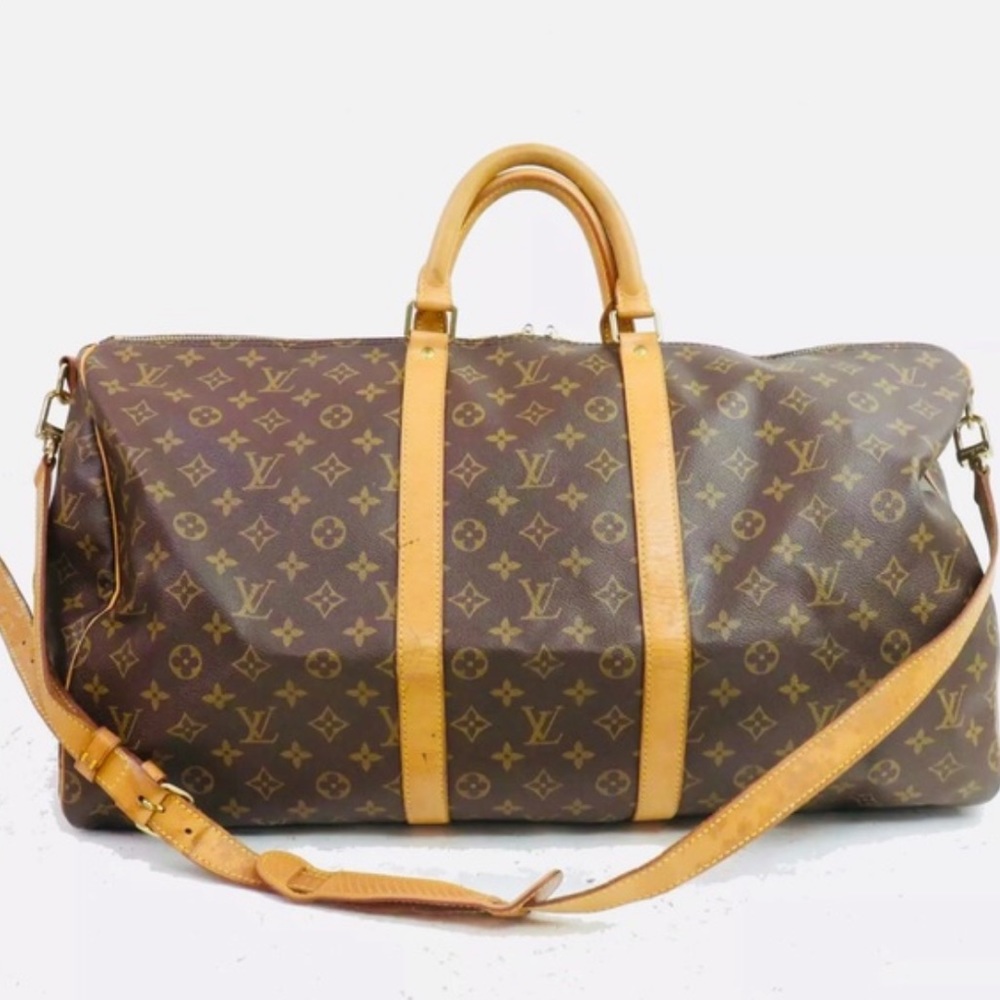 🔥✈️Louis Vuitton Keepall Bandouliere 55 Mo… - Picture 3 of 16
